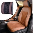 thumbnail image 4 of Almohada para coche shamjiam Almohada de soporte lumbar para automóvil 12V Línea roja, 4 of 8