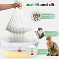 thumbnail image 2 of Sifting Litter Bags With 7-Day Litter System, Heavy Duty Thickened Litter Liners, 31X18 Inch (7 Pack) For Most Litter Boxes And Cat Supplies, 2 of 7