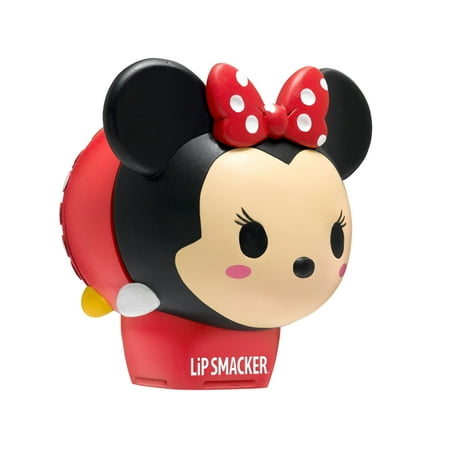 Lip Smacker Disney Tsum Tsum Lip Balm, Minnie Strawberry (Best Lip Cream For Dark Lips)