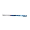 thumbnail image 1 of 2 Flute End Mill, Tungsten Steel Milling Cutter Standard Sizes 3.175x25x55mm  for CNC Engraving Machine, 1 of 8