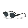 SIEYIO Futuristic Frame Sunglasses Glasses for Photography