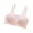Pink, variant on Taqqpue Pregnant Women's Breastfeeding Bra Solid Color Adjustable Strap Pre Opening Button Breast Feeding Bra Cotton Maternity Sleep Bras