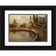 thumbnail image 1 of Obuchovsky, Yury 32x24 Black Ornate Wood Framed with Double Matting Museum Art Print Titled - Lanterns, 1 of 4