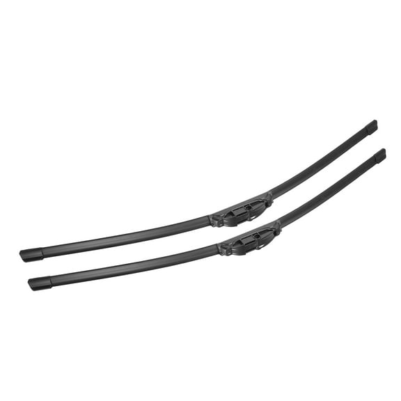 Unique Bargains 2pcs 26" 26" Silicone Front Windshield Wiper Blade for VW Touareg 07-17 for Porsche Not for J / U Hook