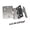 Nickel color, variant on Rust Resistant Five Knuckles Hinge Adjustable Folding Door Hinges For Large Furniture And Industrial Applications