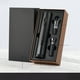 thumbnail image 5 of Juego de abridor de vino eléctrico clásico con revestimiento de grado alimenticio ABS, reutilizable, automático, con sacacorchos y cuchillo de aluminio para cenas., 5 of 6