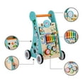 thumbnail image 4 of Teamson Kids Preschool Play Lab Safari Animal Toddler Walker & Activity Station, 4 of 13