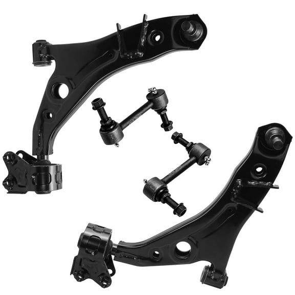 Detroit Axle - 4pc Front Control Arms Kit for 07-14 Ford Edge Lincoln MKX, Lower Control Arms w/Ball Joints Sway Bars 2007 2008 2009 2010 2011 2012 2013 2014 Replacement