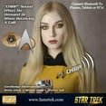 thumbnail image 4 of FAMETEK Star Trek Next Generation Bluetooth Communicator Badge 2026 Edition - TNG Bluetooth ComBadge with Chirp Sound Effects, Microphone & Speaker – Star Trek Memorabilia, Gifts and Collectibles, 4 of 7