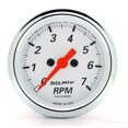 thumbnail image 1 of Auto Meter Products 1397 Tachometer Arctic White (TM), 1 of 1