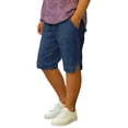 thumbnail image 2 of XIMIN Boys Short Beach Pants Knee Length Cropped Split Summer Casual Shorts Teen Kids Lightweight Elastic Waist Trousers, 2 of 4