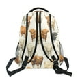 thumbnail image 5 of ALAZA Stylish Backpack Highland Cows Elementary Bookbag Personalized Laptop School Bags Travel Daypack, 5 of 6