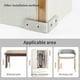 thumbnail image 4 of Black Right Angle Brackets L-shaped Brackets, 20 Pieces Stainless Steel 90 Degree Angle Brackets, 40 X 40 X 17 Mm, 4 of 4