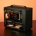 thumbnail image 3 of Z20 MATX ATX PC Case Chassis 20L Detachable Handle Case 163mm Air-Cooled Graphics Card Type-C Desktop Small Space 旎错摠韯?旒€鞚挫姢 Black, 3 of 5