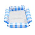 thumbnail image 2 of Flotador inflable para piscina, flotabilidad, juguete acuático, cama a , silla flotante inflable Azul claro, 2 of 8