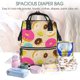 thumbnail image 5 of Disketp Donuts Mochila de Pañales de Gran Capacidad con Múltiples Bolsillos, Mochila de Viaje Multifuncional para Bebé, Unisex, Moderna y Resistente, 5 of 6