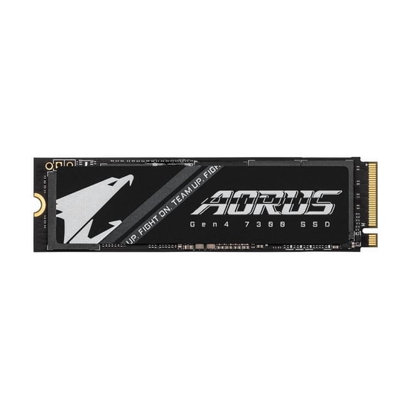 GIGABYTE AORUS Gen4 7300 SSD 2TB (w/o heat spreader) PCIe 4.0 NVMe M.2 Internal Solid State Drive with Read Speed Up to 7300MB/s, Write Speed Up to 6850MB/s, AG4732TB N