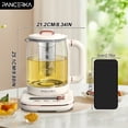 thumbnail image 4 of PANCERKA Health Pot, 1.8L/60.87Oz Electric Immersion Kettle, Electric Kettle Tea Maker With Infuser, Multifunctional Health Kettle, Reinforced Glass Kettle, Detachable Filter, Versatile Kettle, Glass, 4 of 11
