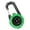Green, variant on Outdoor Buckle Type Carabiner Compasses Waterproofs Carabiner Clip Compasses Portable Outdoor Sports Directional Guide