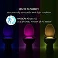 thumbnail image 3 of PEACNNG 4 or 8 or 16 Colors Human Motion Sensor Toilet Light Bathroom Accessories Night Light, 3 of 13