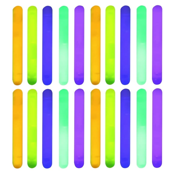 Ltdhehe Mini Glow Sticks Random Colors Toys Party Favors For Kids Easter Basket Christmas Halloween 10ml