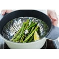 thumbnail image 2 of MAINSTAYS™ Steamer Basket, Stainless Steel, Collapsible Design Fully Expands, Easy to Assemble, 2 of 7