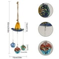 thumbnail image 3 of TERGAYEE Bird Feeder Garden Floating Fountains Hanging Bird Feeder Suitable For Courtyard And Outdoor Decoration Feeding Garden Decor, 3 of 6