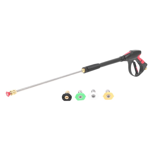Pistola de lavado a presión, boquilla de lavado a presión con chorro de agua para automóvil de 3000 PSI, rociador de lavado, mejore su experiencia