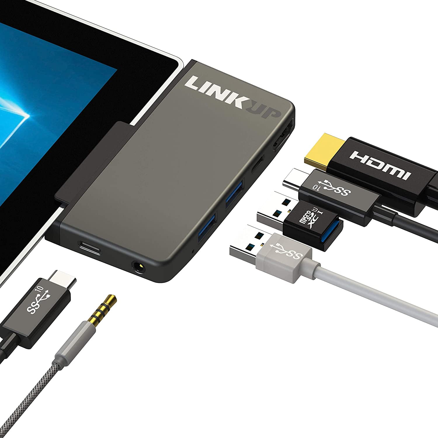 Microsoft Surface GO Compatible Docking Station USB C Dock | 5-in-1 SDXC  Reader Hub | 1xUSB-A  | Walmart Canada