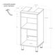 thumbnail image 3 of Gabinete de baño Maderkit para Lavabo Ceniza 35 cm Ancho x 76 cm Alto x 31 cm Fondo, 3 of 7