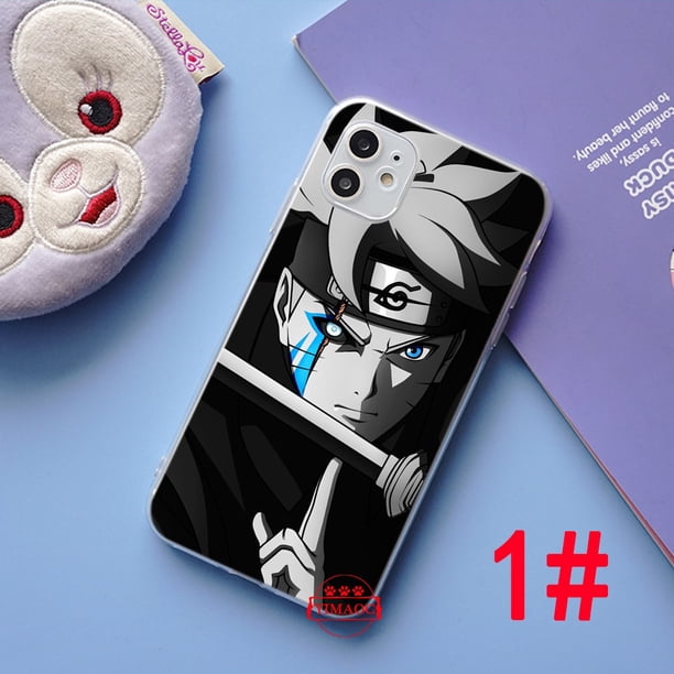 Redmi Note 9S 5 6 7 8 9 Pro TPU Transparente Suave Caso 57TP Naruto Personaje anime