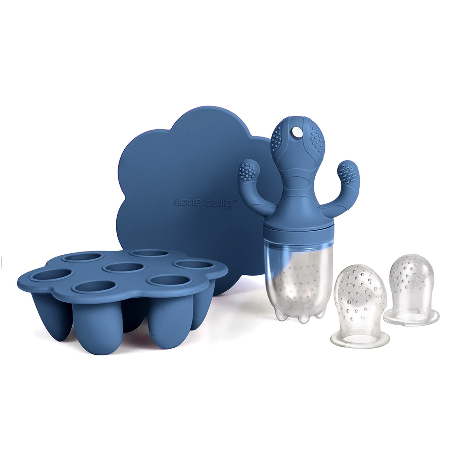 Little Twig Fruit Silicone Baby Feeder Teether Pacifier with Freezer