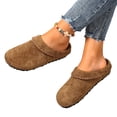 thumbnail image 4 of KEVCHE Womens Round Toe Thick Sole Platform Mules,Retro Slip On Comfort Design with Cushion Footbed and Soft Cozy Lining,Non-Slip Durable Casual Shoes for Spring Fall Daily Gifts, 4 of 5