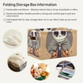 thumbnail image 5 of Halloween Pumpkins and Skull Skeleton Storage Basket Large Bin Laundry Boxes Toys Foldable Home Organizer Bag 14.2x10.2x8.3 Inches 1 PC, 5 of 8