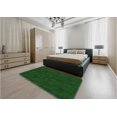 thumbnail image 5 of Ahgly Company Machine Washable Indoor Square Transitional Green Area Rugs, 6' Square, 5 of 7