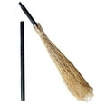 thumbnail image 2 of Halloween Witch Broom Decor Cosplay Supply Witch Party Cosplay accesorio, 2 of 6