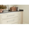 thumbnail image 3 of Amerock Bar Pulls 12-5/8 inch (320mm) Center-to-Center Polished Chrome Cabinet Pull, 3 of 12