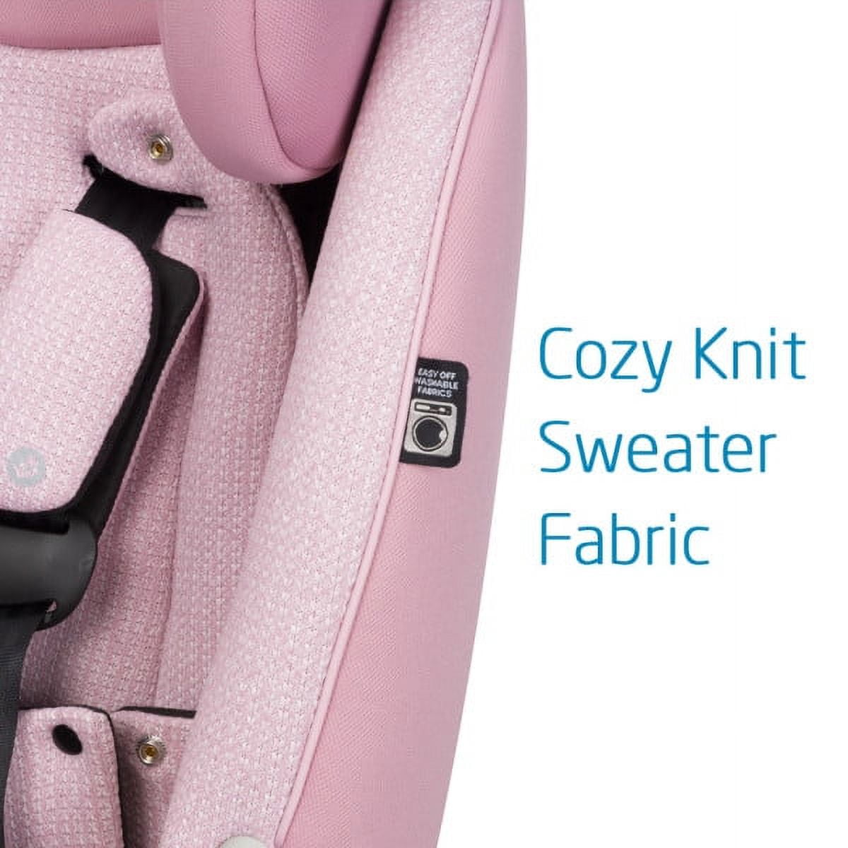 Maxi Cosi Pria All-in-One Convertible Car Seat Rose Pink Sweater