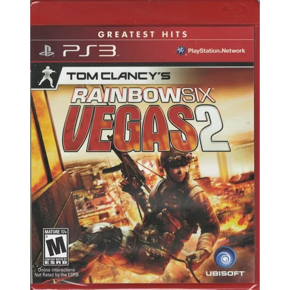Rainbow Six Vegas 2 (Greatest Hits) PS3 (Brand New Factory Sealed ) Pl