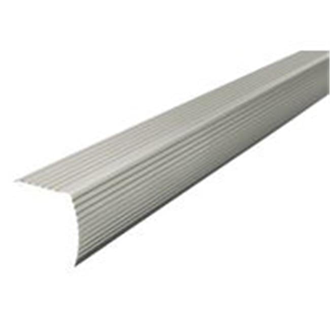 72 in. Fluted Stair Edging  Satin Sliver