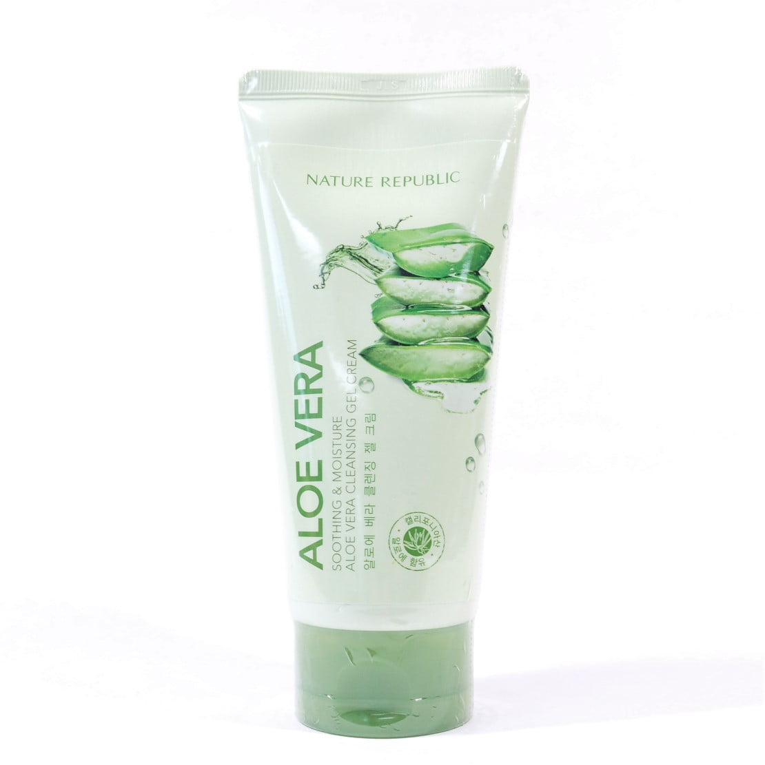 nature republic soothing & moisture aloe vera cleansing gel cream