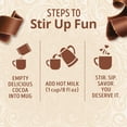 thumbnail image 6 of Swiss Miss Simply Cocoa Dark Chocolate Flavored Hot Cocoa Mix, 0.96 oz., 8-Count Envelopes, 6 of 9