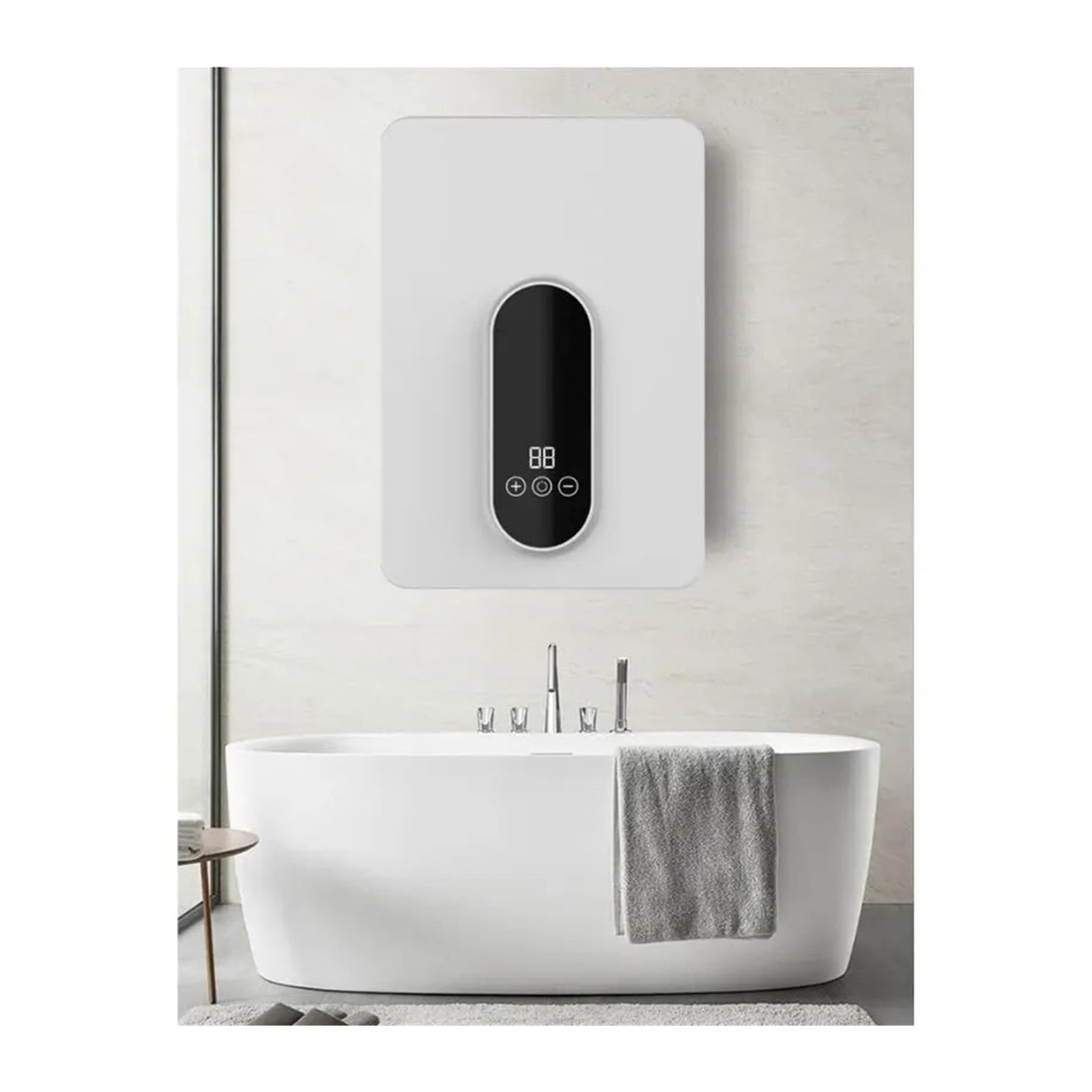 Hot Water Heater 5500W Instant Tankless Water Heater Thermostat Induction Heater Smart Touch Electric Heaters Shower Automatica ,Energy Saving