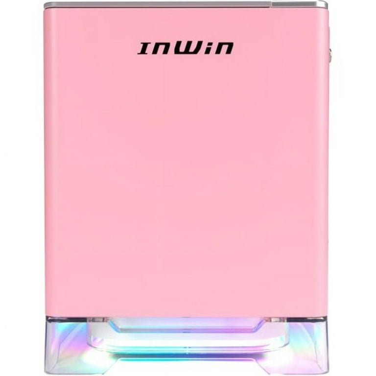 In-Win A1 PLUS PINK Mini-ITX Tower with Integrated ARGB Lighting