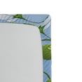 thumbnail image 2 of Ladybugs Fitted Sheet, Strawberries Daisies and Ladybugs Looks Like Ivy Plant Spotted Insects Image, Soft Decorative Fabric Bedding, Queen Size, Blue Green Red, by Ambesonne, 2 of 2