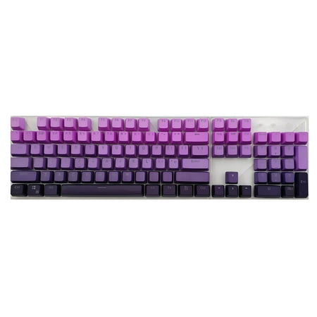 

TINYSOME Backlit Keycaps for 104 Keys Mechanical Keyboard PBT GradientRainbow OEM Height