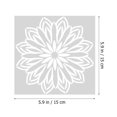 thumbnail image 2 of 16 Pcs Pochoirs de Dessin Gabarit de Dessin Réutilisable Pochoirs de Printemps Pochoirs de Peinture de Fleurs, 2 of 8