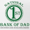 thumbnail image 2 of CafePress - 1St National Bank Of Dad - Adjustable Unisex Printed Trucker Hat with Mesh Back, 2 of 8