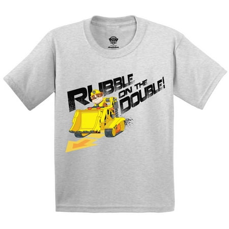 

Paw Patrol Toddler Shirt - 3T 4T 5/6T - Paw Patrol Rubble On The Double Tee for Boys