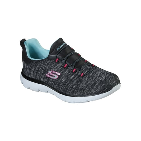 

Skechers Women s Sport Summits Quick Getaway Slip-on Athletic Sneaker (Wide Widths Available)